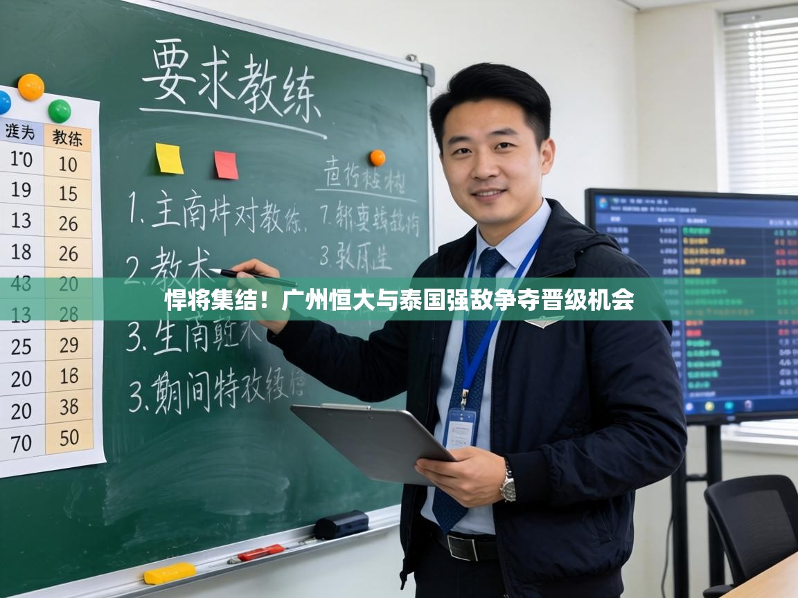 悍将集结！广州恒大与泰国强敌争夺晋级机会  第2张